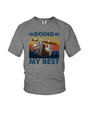 DOING MY BEST Youth T-Shirt thumbnail