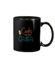 CORKS ARE FOR QUITTERS Mug tile
