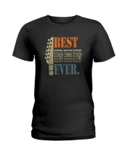 BEST GUITAR DAD EVER Ladies T-Shirt thumbnail