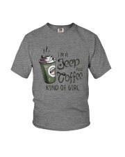 I'M A JEEP AND COFFEE KIND OF GIRL Youth T-Shirt thumbnail
