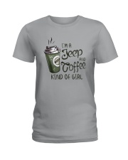I'M A JEEP AND COFFEE KIND OF GIRL Ladies T-Shirt thumbnail