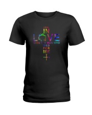 BLESSED BY GOD SPOILED BY MY HUSBAND a Ladies T-Shirt tile