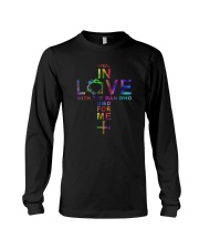 BLESSED BY GOD SPOILED BY MY HUSBAND a Long Sleeve Tee tile