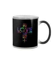 BLESSED BY GOD SPOILED BY MY HUSBAND a Color Changing Mug tile