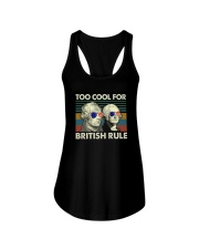 TOO COOL FOR BRITISH RULE Ladies Flowy Tank tile