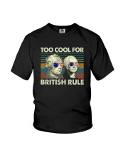 TOO COOL FOR BRITISH RULE Youth T-Shirt tile