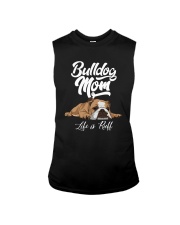 BULLDOG MOM LIFE IS RUFF Sleeveless Tee thumbnail