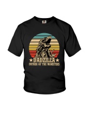 DADZILLA FATHER OF THE MONSTER Youth T-Shirt thumbnail