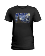 VAN GOGH CHICKEN Ladies T-Shirt thumbnail