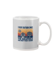 THE GRAPHICS ARE NOT THAT GOOD Mug tile
