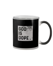 GOD IS DOPE Color Changing Mug tile
