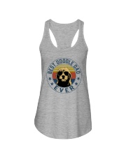 BEST DOODLE DAD EVER Ladies Flowy Tank tile