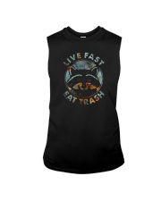 LIVE FAST EAT TRASH Sleeveless Tee tile