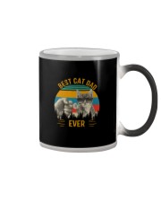 BEST CAT DAD EVER VINTAGE Color Changing Mug thumbnail