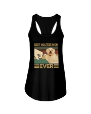 BEST Maltese MOM EVER s Ladies Flowy Tank thumbnail