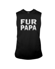 FUR PAPA FUNNY DOG LOVERS Sleeveless Tee tile