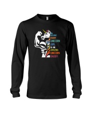 BEHIND EVERY UNICORN AMAZING UNICORN DADDY Long Sleeve Tee tile