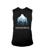 AND INTO THE FOREST I GO BIGFOOT Sleeveless Tee tile