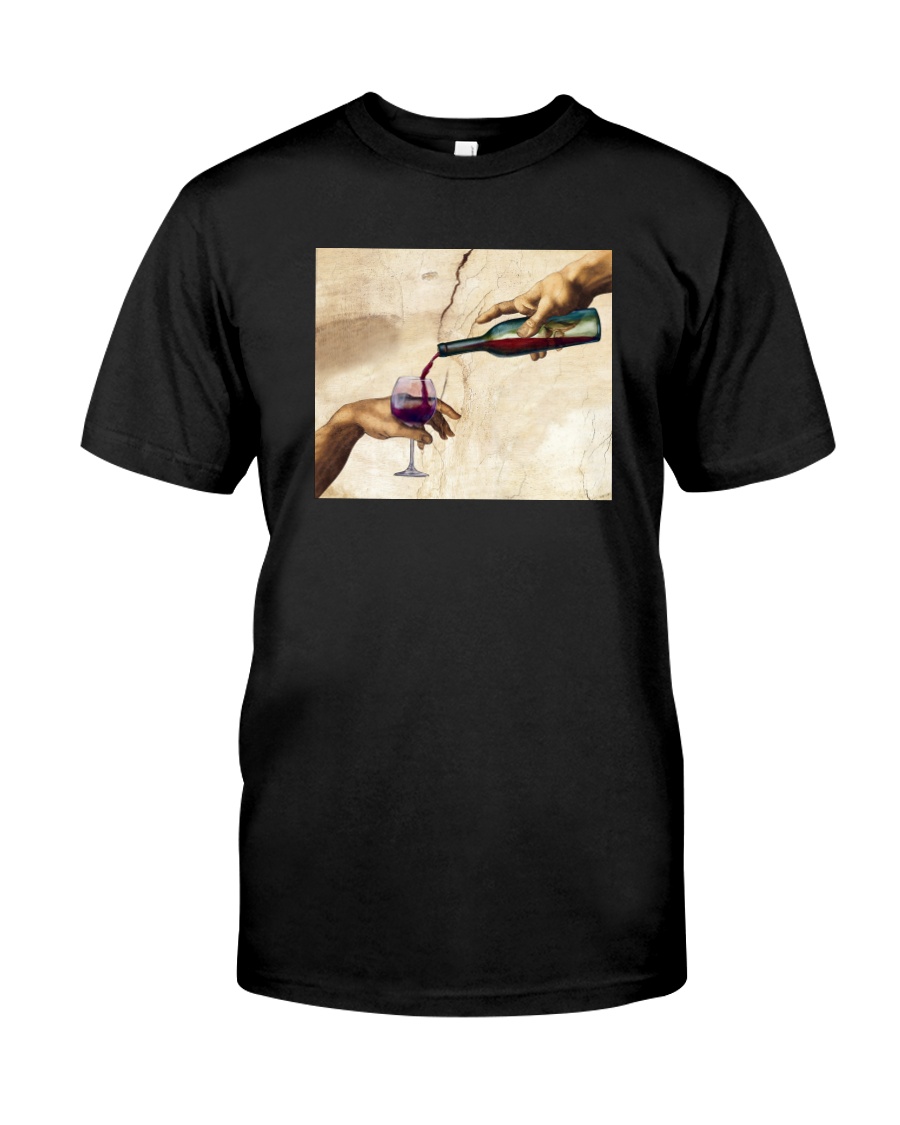 THE CREATION OF ADAM WINE Classic T-Shirt