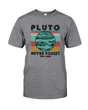 PLUTO NEVER FORGET Classic T-Shirt front