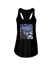 STARRY NIGHT PITBULL Ladies Flowy Tank thumbnail