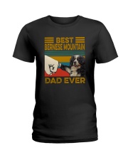 BEST Bernese Mountain Dog DAD EVER Ladies T-Shirt thumbnail