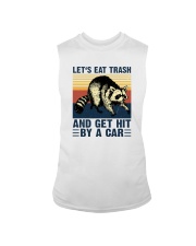 LET'S EAT TRASH NAD GET HIT BY A CAR aa Sleeveless Tee tile