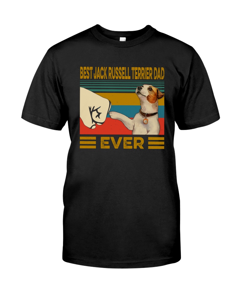 Best Jack Russell Terrier Dad Ever Classic T-Shirt