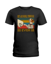 Best Jack Russell Terrier Dad Ever Ladies T-Shirt thumbnail