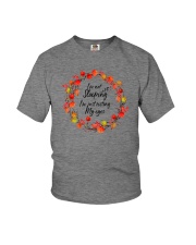 I'M NOT SLEEPING JUST RESTING MY EYES Youth T-Shirt tile