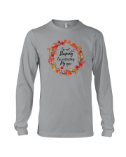 I'M NOT SLEEPING JUST RESTING MY EYES Long Sleeve Tee tile