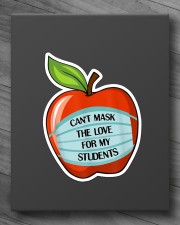 CAN'T MASK THE LOVE FOR MY STUDENTS Sticker - Single (Vertical) aos-sticker-single-vertical-lifestyle-front-10