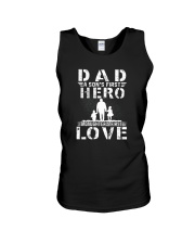 DAD HERO SON LOVE DAUGHTER Unisex Tank tile