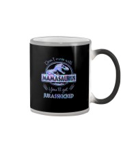 DON'T MESS WITH MAMASAURUS Color Changing Mug thumbnail
