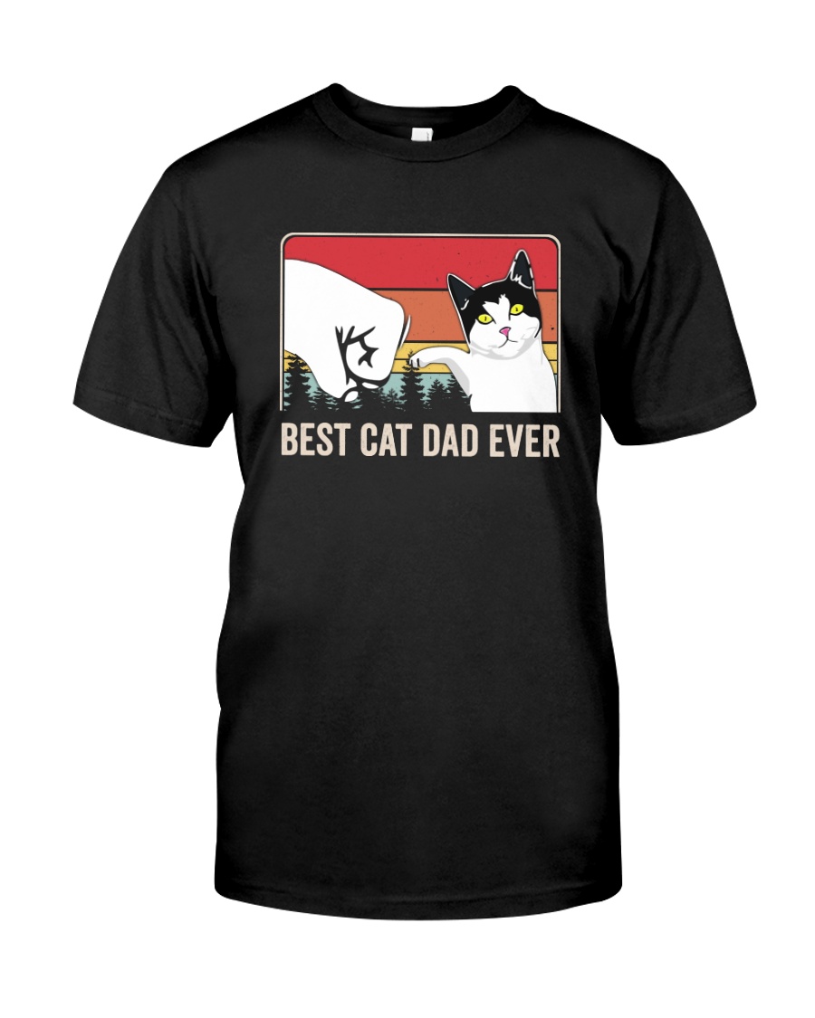 BEST CAT DAD EVER Classic T-Shirt