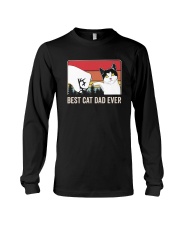 BEST CAT DAD EVER Long Sleeve Tee thumbnail