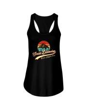 SOCIAL DISTANCING BEFORE IT WAS COOL FUNNY HIKING Ladies Flowy Tank thumbnail