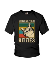 SHOW ME YOUR KITTIES VINTAGE Youth T-Shirt thumbnail