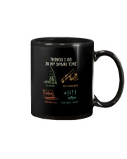 THINGS I DO IN MY SPARE TIME FISHING Mug tile