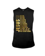 JESUS IS MY KING MY LORD Sleeveless Tee tile