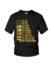 JESUS IS MY KING MY LORD Youth T-Shirt tile