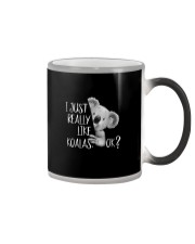 I JUST REALLY LIKE KOALAS OK Color Changing Mug thumbnail