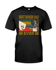 BEST BOXER DAD EVER Classic T-Shirt front