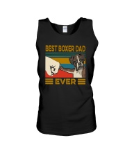 BEST BOXER DAD EVER Unisex Tank thumbnail