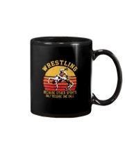 BECAUSE OTHER SPORTS ONLY REQUIRE ONE BALL Mug thumbnail