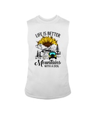 LIFE IS BETTER IN THE MOUNTAINS WITH A DOG Sleeveless Tee thumbnail