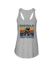 DADZILLA FATHER OF MONSTER Ladies Flowy Tank thumbnail