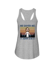 HII SAVED ME Ladies Flowy Tank tile