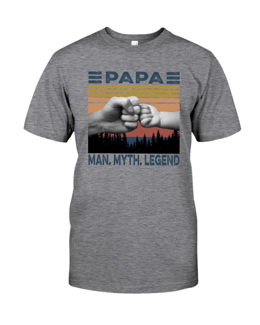 PAPA MAN MYTH LEGEND Classic T-Shirt