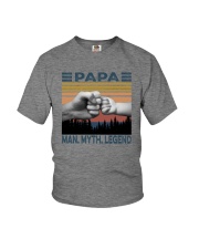 PAPA MAN MYTH LEGEND Youth T-Shirt thumbnail